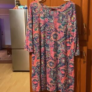 Gently used Lily Pulitzer dress size large